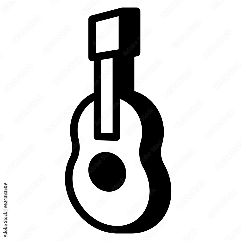 Naklejka premium guitar dualtone 