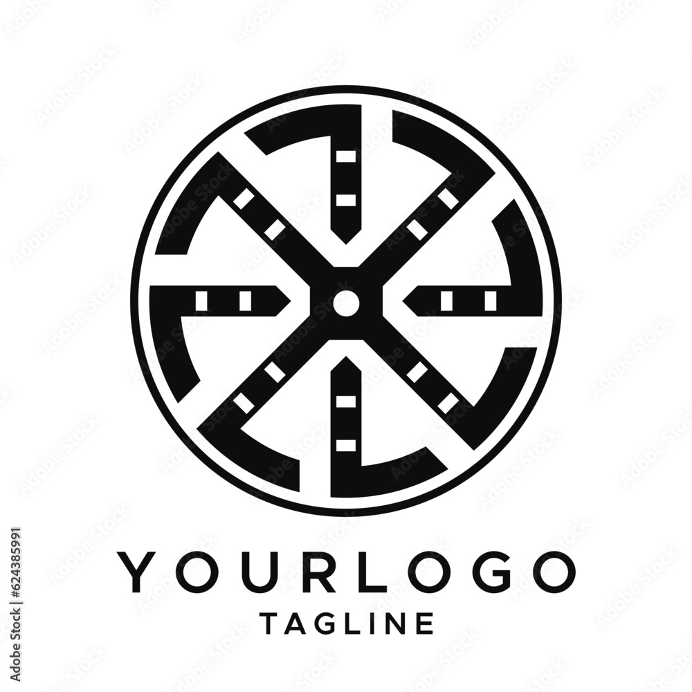 Tunnel Boring Logo Design Vector Tunnel Boring Logo Design Vector