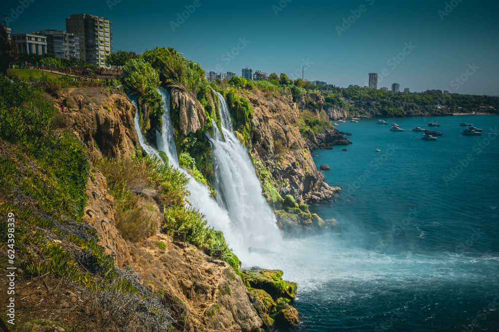 Obraz premium Düden Waterfall Antalya