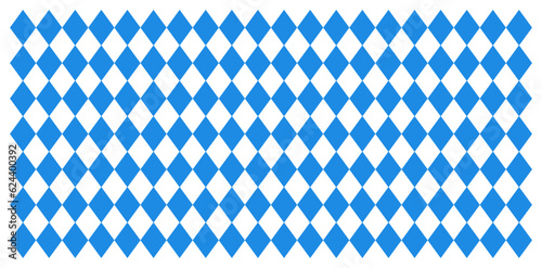 Bavarian Vector Pattern for German Beer Festival, Oktoberfest in Munich
