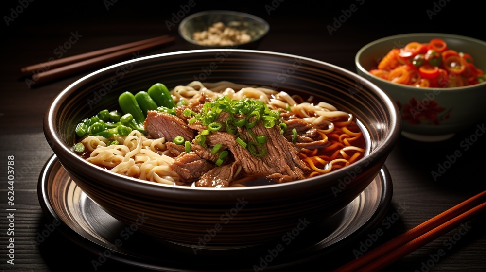Delicious noodle with all variant topping Delicious noodle with all variant topping