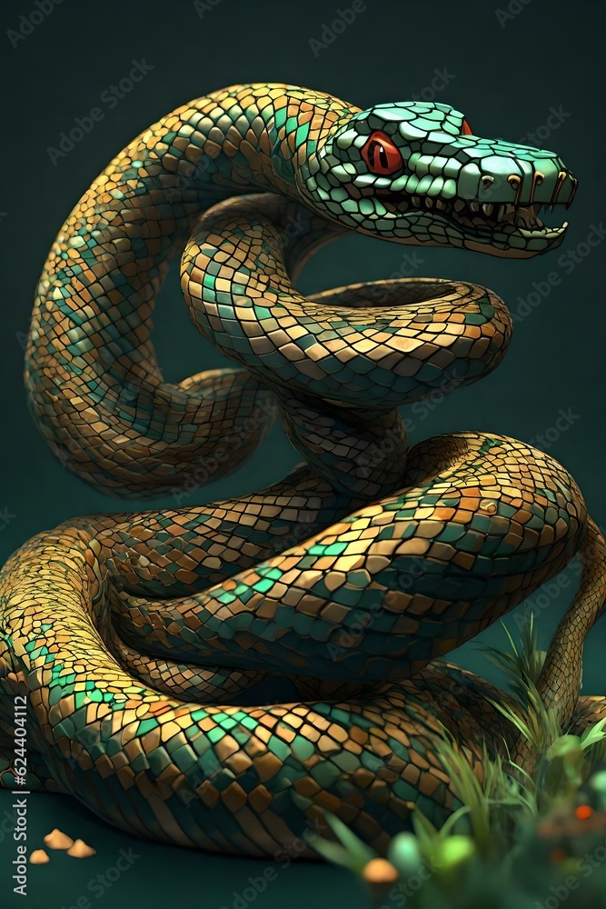 snake in the grass generative in ai snake in the grass generative in ai