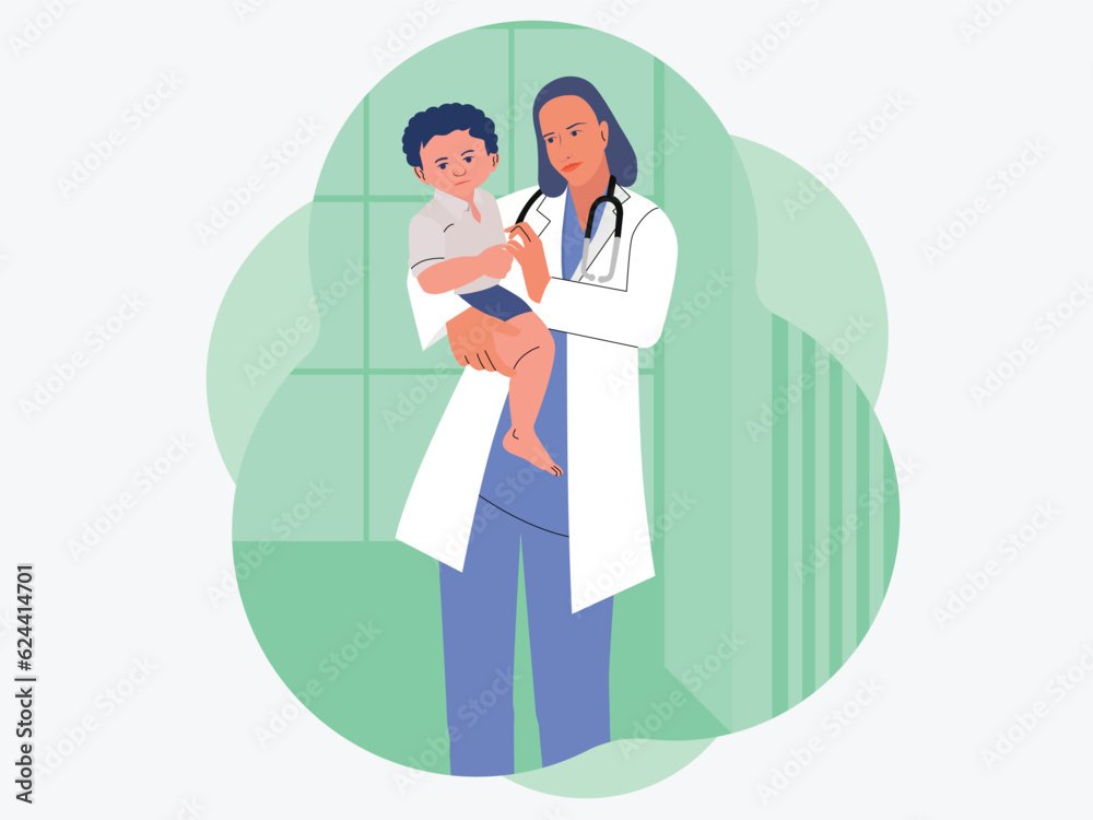 Doctor with Kid