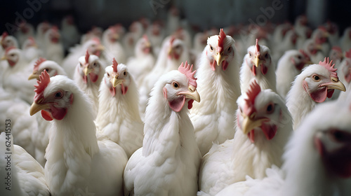 Chicken factory farm