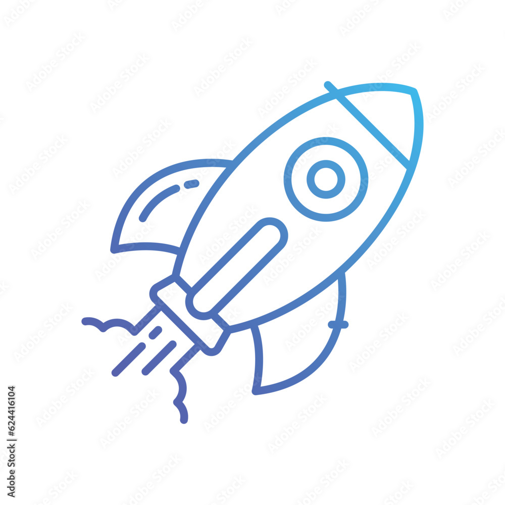 Startup Icons, vector stock illustration.