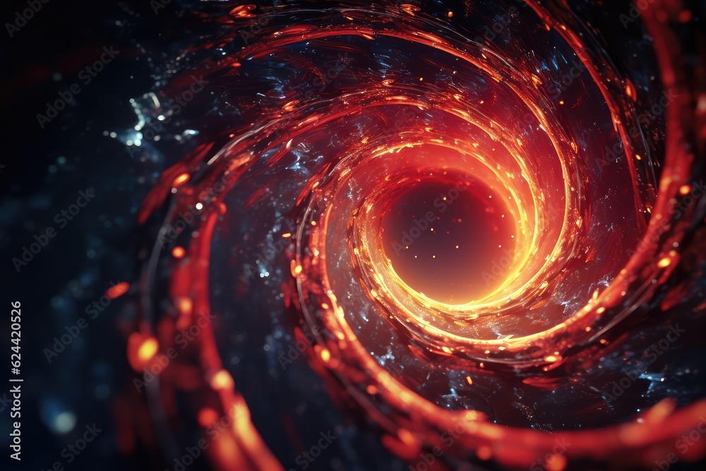 Obraz premium Wormhole