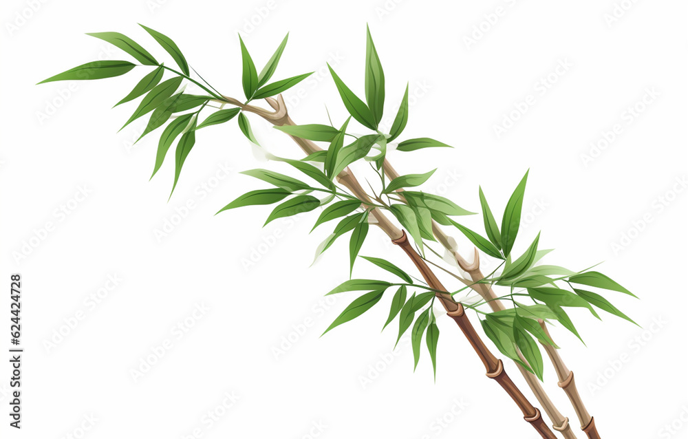 Naklejka premium bamboo or bamboo shoots