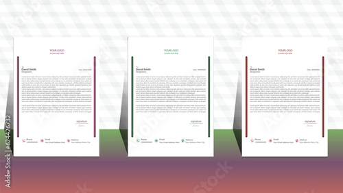 business letterhead design. modern letter head design. corporate letter head . professional letterhead design modern business letter head design.