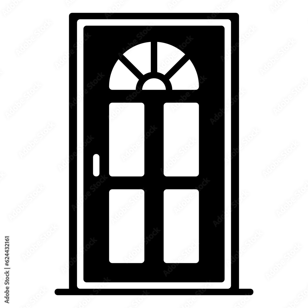 Home door icon to enter and exit the room Home door icon to enter and exit the room