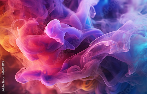 Abstract Background liquid and smoke made with AI generative technology