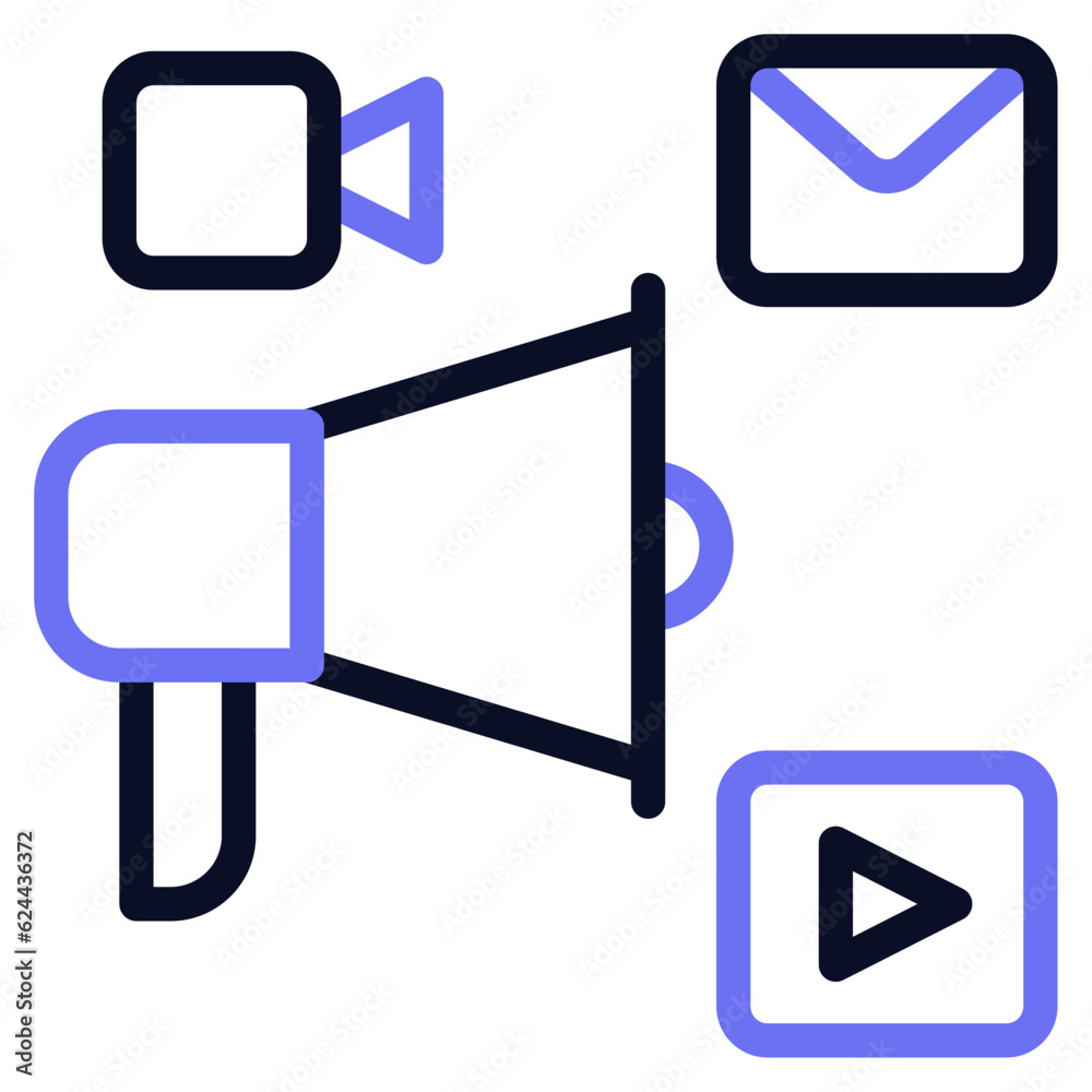 Social Media Marketing Icon Social Media Marketing Icon