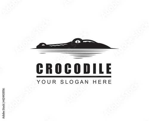 crocodile icon isolated on white background