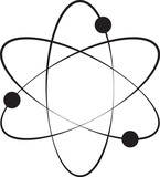 atomic symbol logo vector file eps png jpeg ai file atomic nuclear atom structure halo
