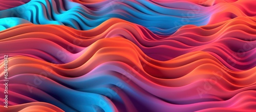 Abstract 3D Background. AI Generative
