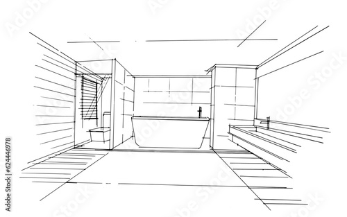 bathroom line drawing a line drawing Using interior architecture  assembling graphics  working in architecture  and interior design  among other things. house interior or interior design
