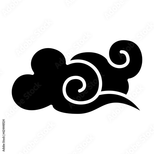 Chinese cloud icon