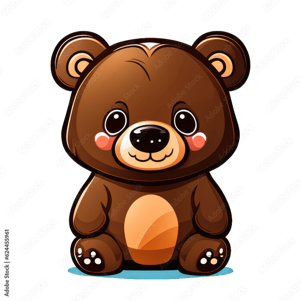 Fototapeta premium cartoon-bear-vector
