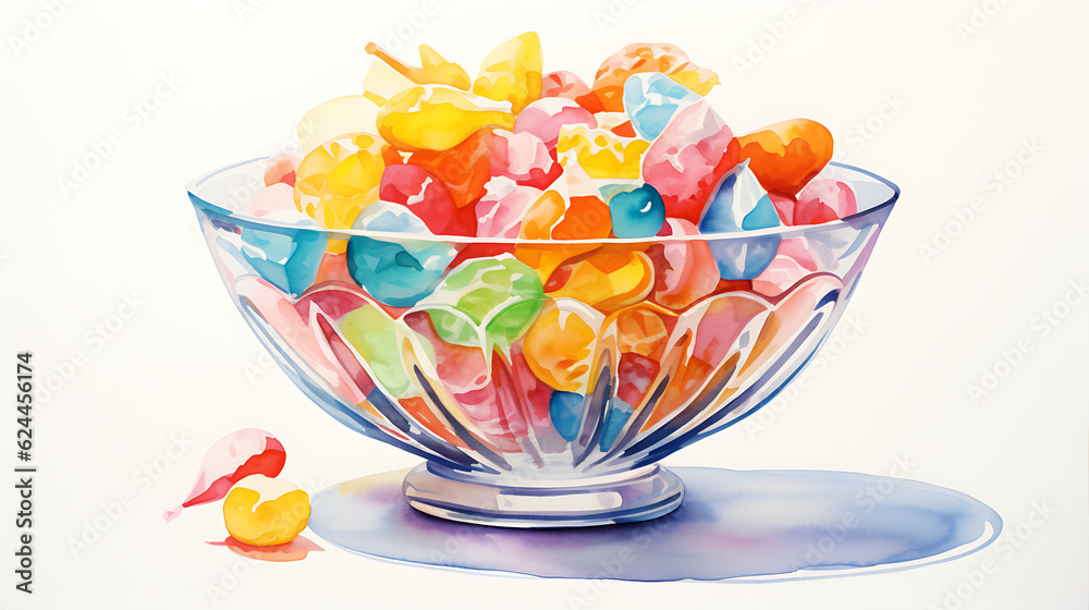candy in a glass candy in a glass