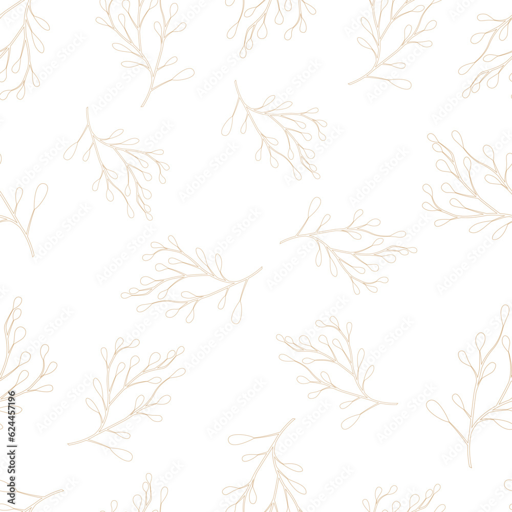 Golden leaves background. Luxury Floral art deco. Golden natural seamless vector seamless patterns design. Golden leaves background. Luxury Floral art deco. Golden natural seamless vector seamless patterns design.