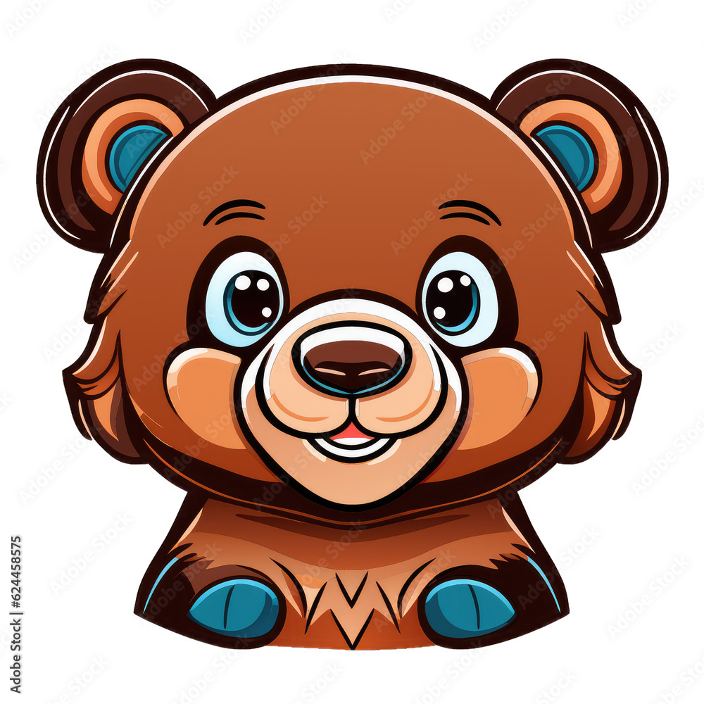 Obraz premium cartoon bear