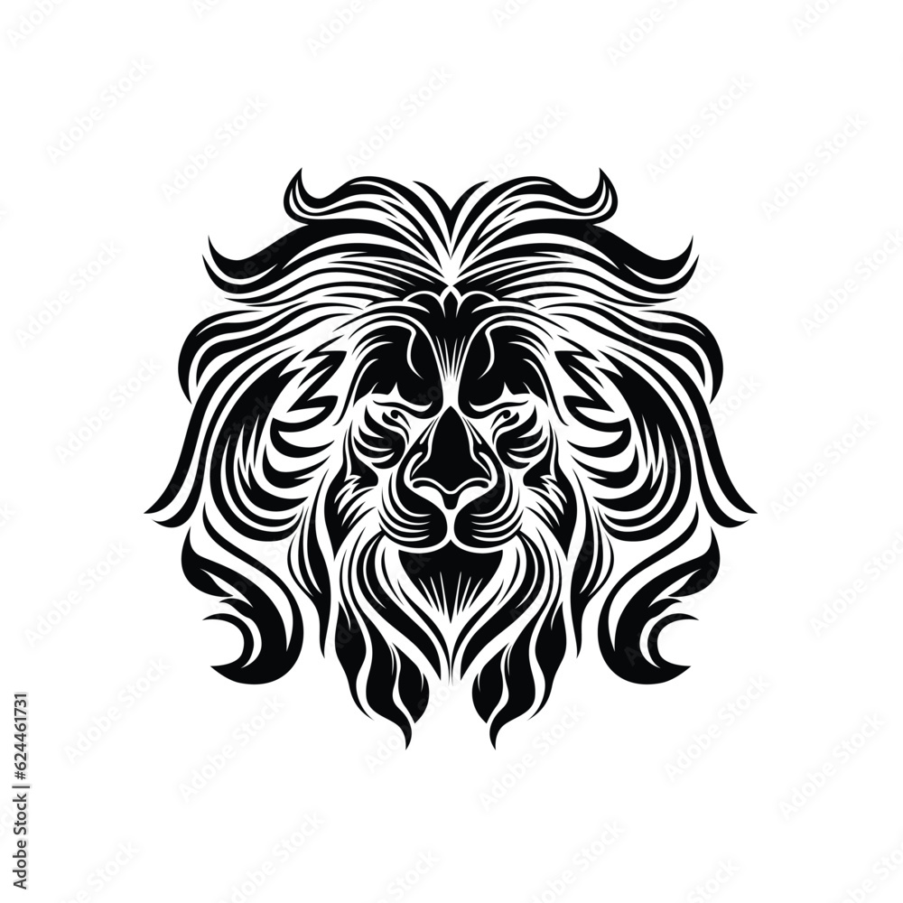 Lion king abstract logo vector illustration Lion king abstract logo vector illustration