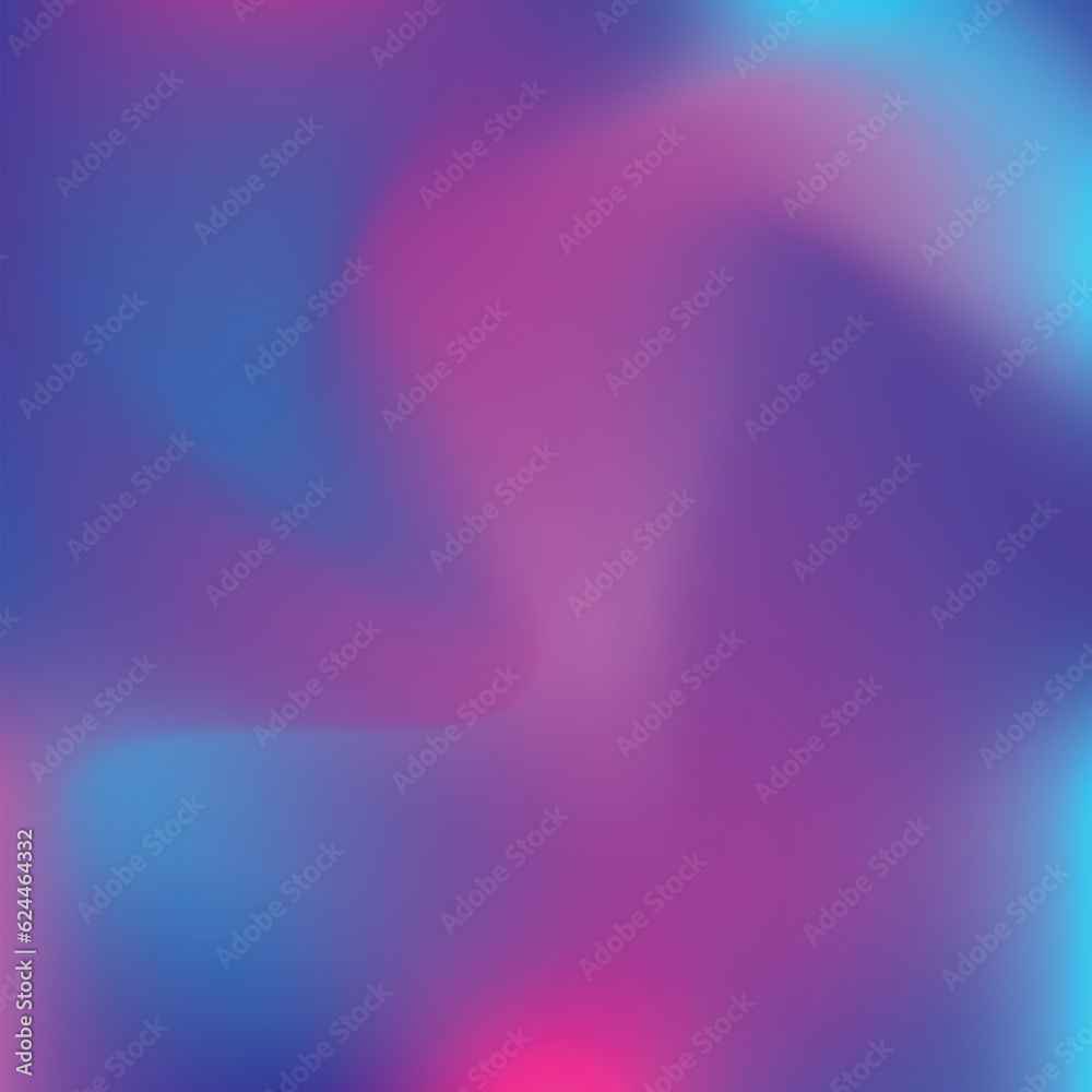 abstract background with particles, gradient waves
