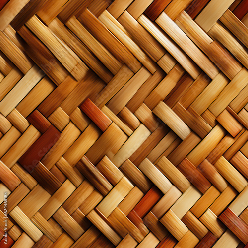 Texture background  close-up of a variant of rattan weaving.