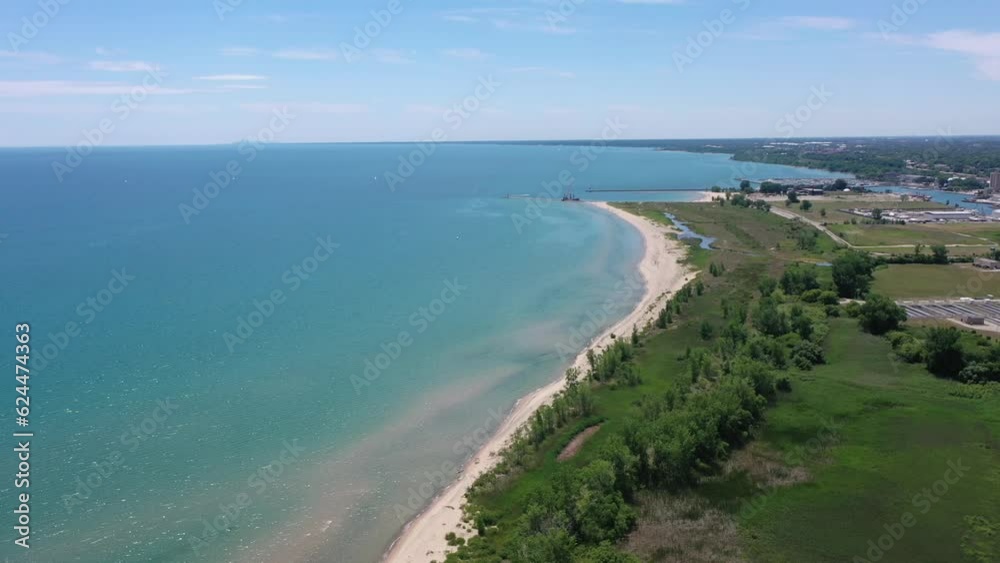 Aerial View of the Beach Aerial View of the Beach