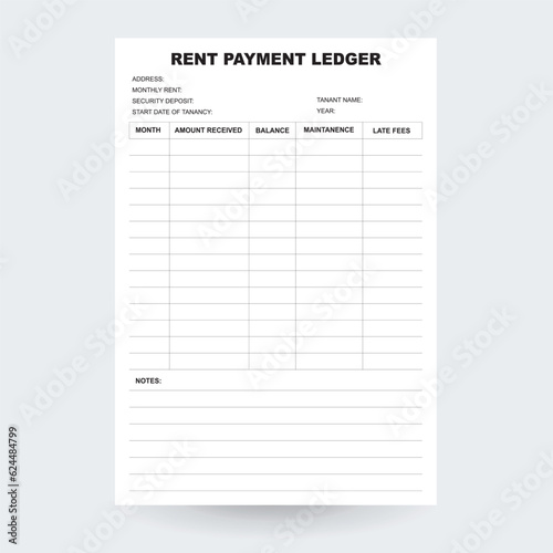 Rent Payment Ledger,Rent Payment Tracker,Rental Payment Log,Rental Tracker,Rent Ledger,Rental Receipt Form,Rental Finance Organizer,Landlord Ledger, Payment Organizer , Lease Finance Log