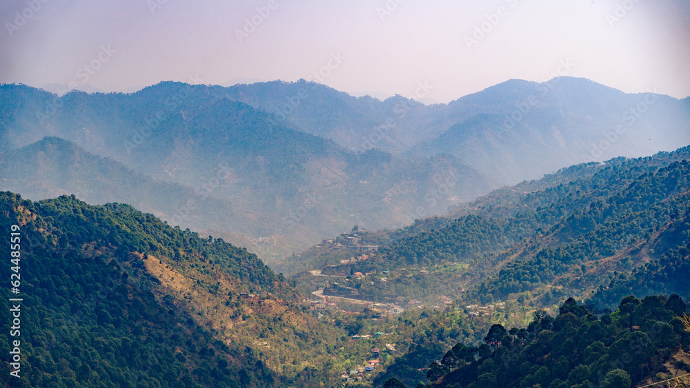 The landscape of Kasauli Himachal Pradesh