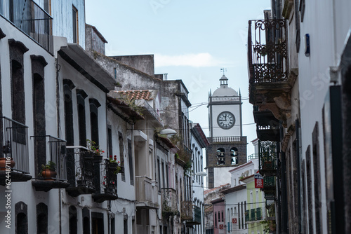 The beautiful architecture of Ponta Delgada.