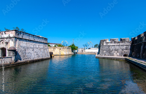 old fortress prison in Veracruz
