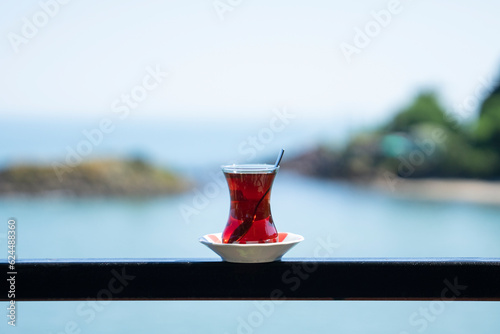 Turkish Tea and Muhlama Enjoyment Photo, Giresun Turkey, (Türkiye)