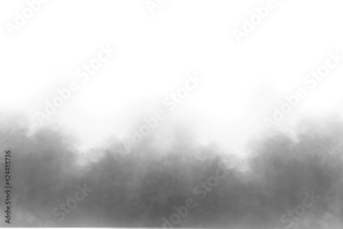 Design of dark fog effect PNG. Fume or Fog isolated Dark special effects