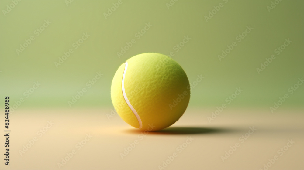 tennis ball on the court tennis ball on the court