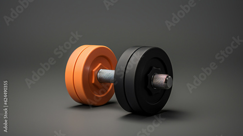 dumbbell weights on black