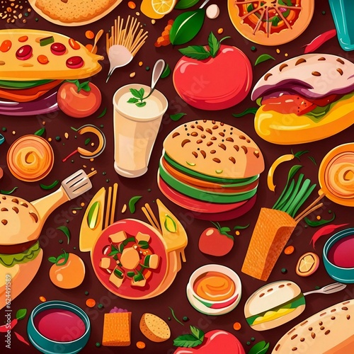 food background