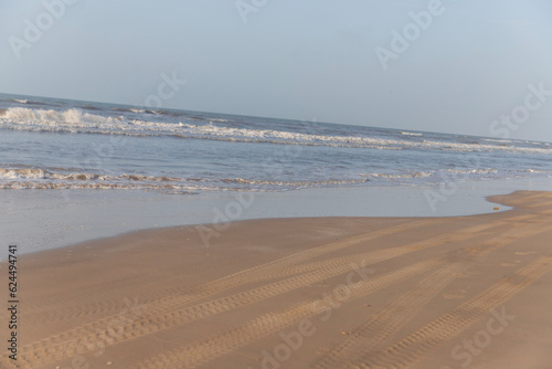 Aerial view of Crystal Beach, in Galveston County, Texas, United States photo