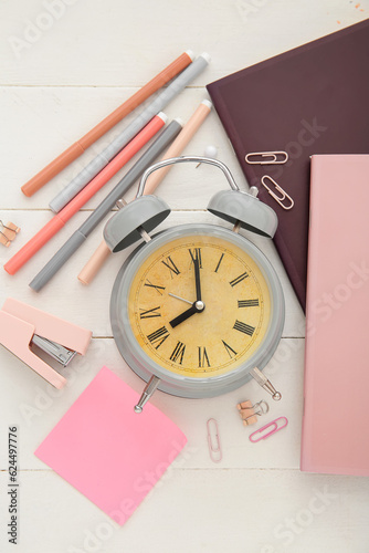 Vintage alarm clock with ro...