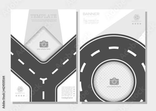 A conceptual idea for a cover, brochure, catalog and creative design idea
