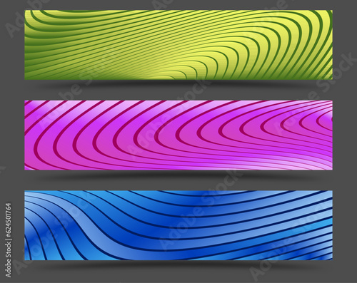 Banner layout for websites, web design and creative ideas