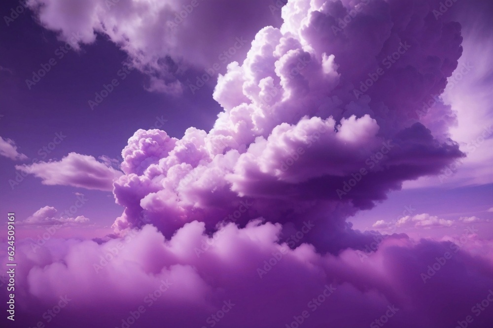 Purple Clouds on A Incredible Sky Purple Clouds on A Incredible Sky
