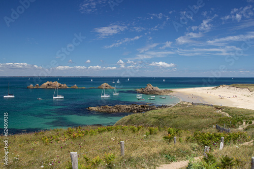Ile d'Houat plage de sable blanc