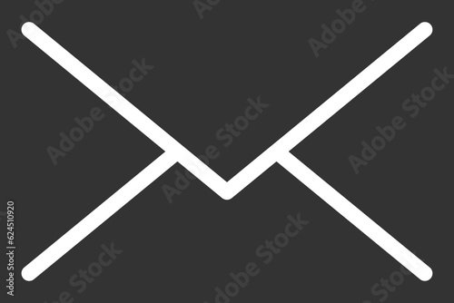 Set envelop icons letter. Envelope icon vector template. Mail symbol element. Mailing sign for web or print design.
