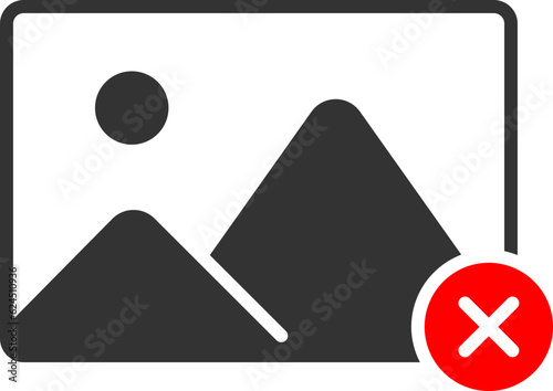 Default image icon vector. Missing picture page for website design or mobile app. No photo available.
