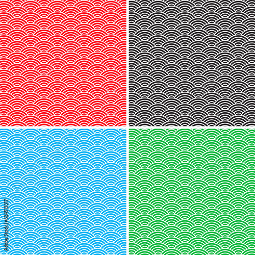 Abstract Pattern color Triangle background texture geometric, monochrome vector decoration design illustration with copy space.