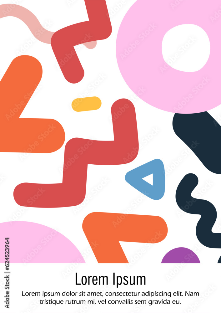 Abstract Minimal Vector Background in Trendy Doodle Style. Vibrant Graphic Print with Dynamic Lines and Geometric Shapes. Set of Vivid Poster 80s - 90s Design for Landing Page, Cover, Brochure. Abstract Minimal Vector Background in Trendy Doodle Style. Vibrant Graphic Print with Dynamic Lines and Geometric Shapes. Set of Vivid Poster 80s - 90s Design for Landing Page, Cover, Brochure.