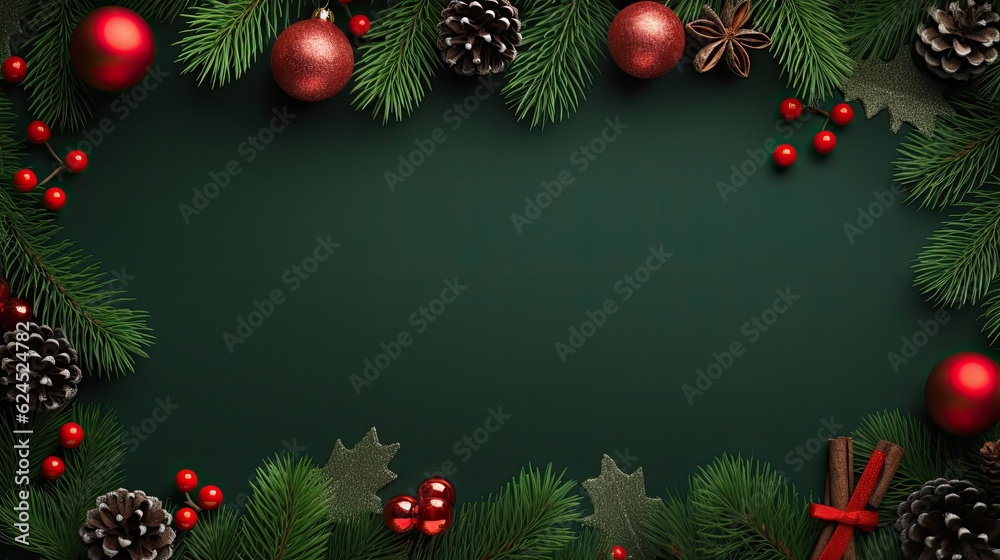 Christmas Holiday Background. Illustration AI Generative. Christmas Holiday Background. Illustration AI Generative.