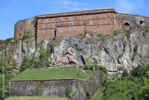 Le lion de Belfort, sculpture de Bartholdi, ville de Belfort, territoire de Belfort, France photo