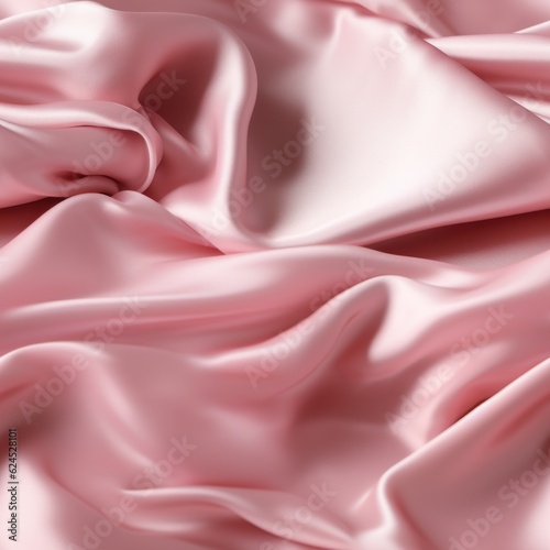 Pink Champagne Coloured Textile Seamless Background AI Generated